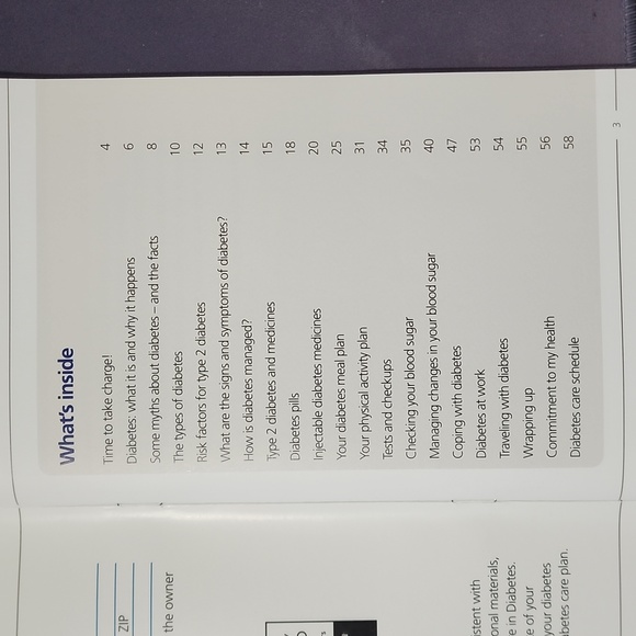 Bundle 3 for $9 CLEARANCE each add on $3 - Cornerstones 4Care Diabetes Pamplets - Picture 3 of 7